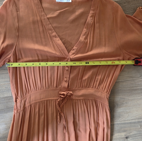 Boho Terracotta Maxi Dress - Picture 5 of 9